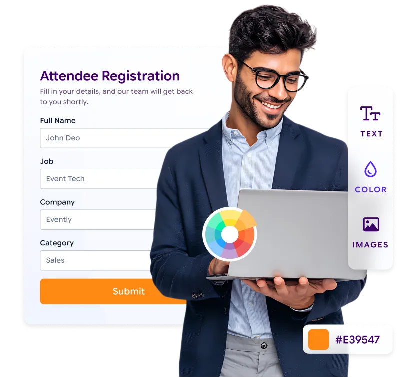 Custom-Branded Event Registration