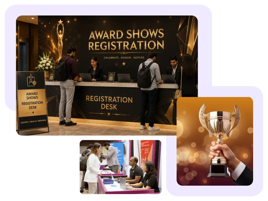 On-Ground Award Show Registration Solution