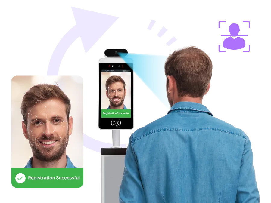 On‑site Exhibition Registration with Facial Recognition