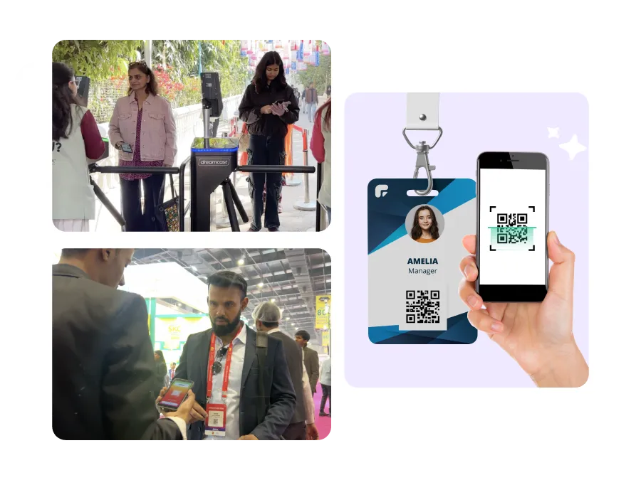 Fast Check‑in With QR Code And Turnstile Gate