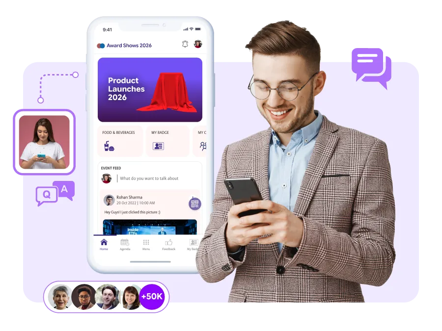 Product Launch Mobile Event App