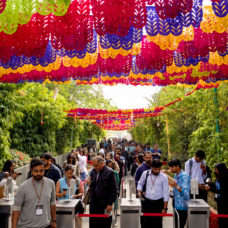 How Dreamcast Moved 3 Lakh Attendees Through JLF Without a Queue in Sight