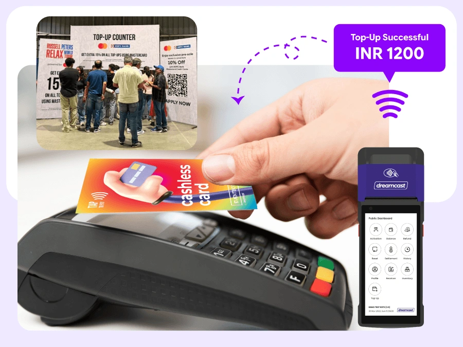 On-Ground Card Top-Up Stations Enable Quick Balance Recharge