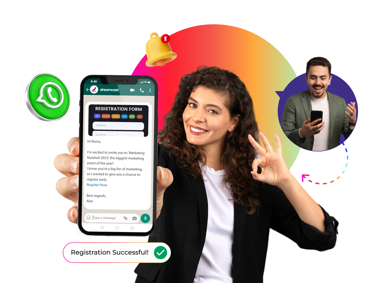 WhatsApp for Corporate Event