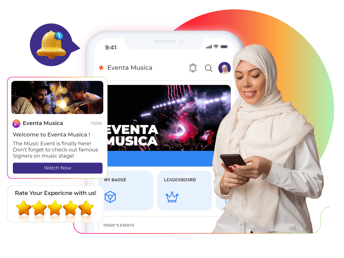 all-in-one mobile event app Saudi Arabia
