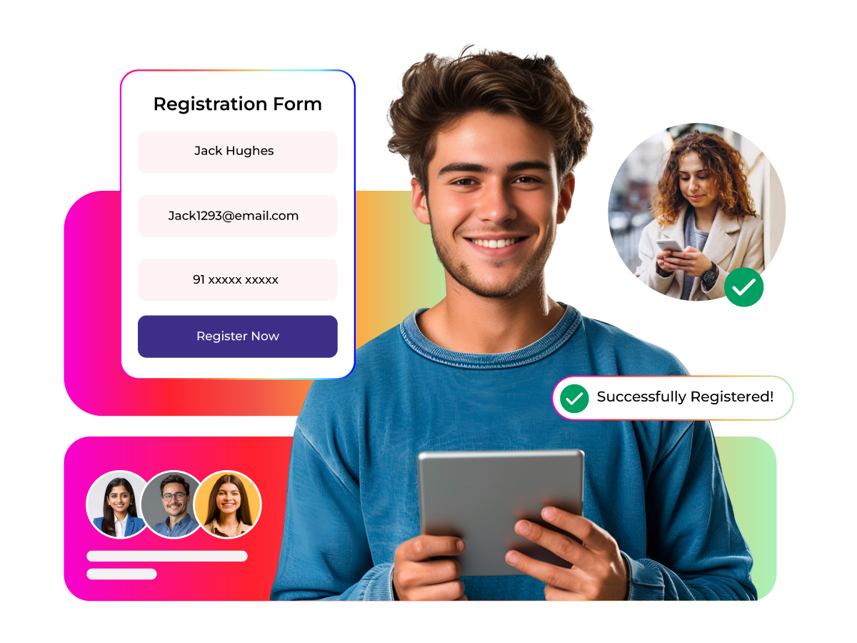 event registration for festivals