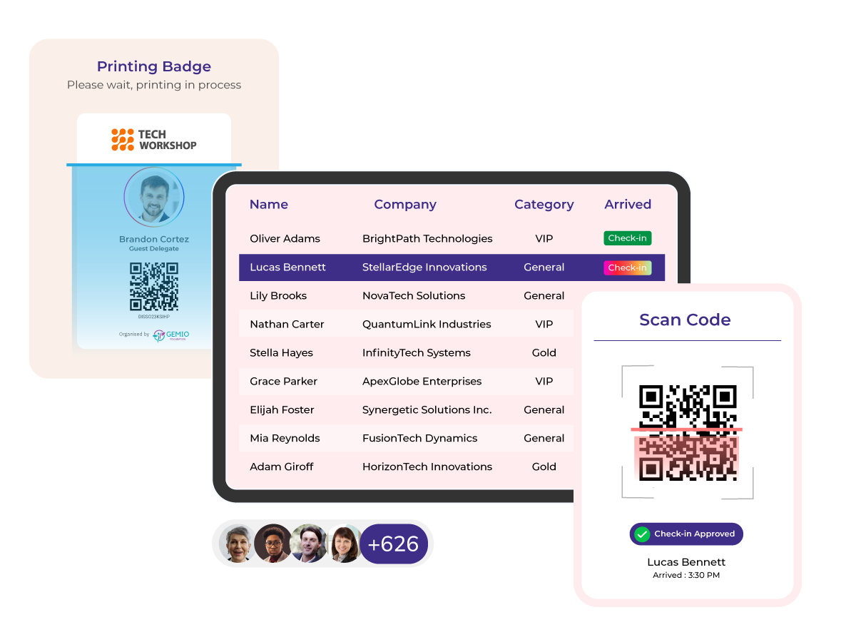Streamlined On-Site Check-In Solutions