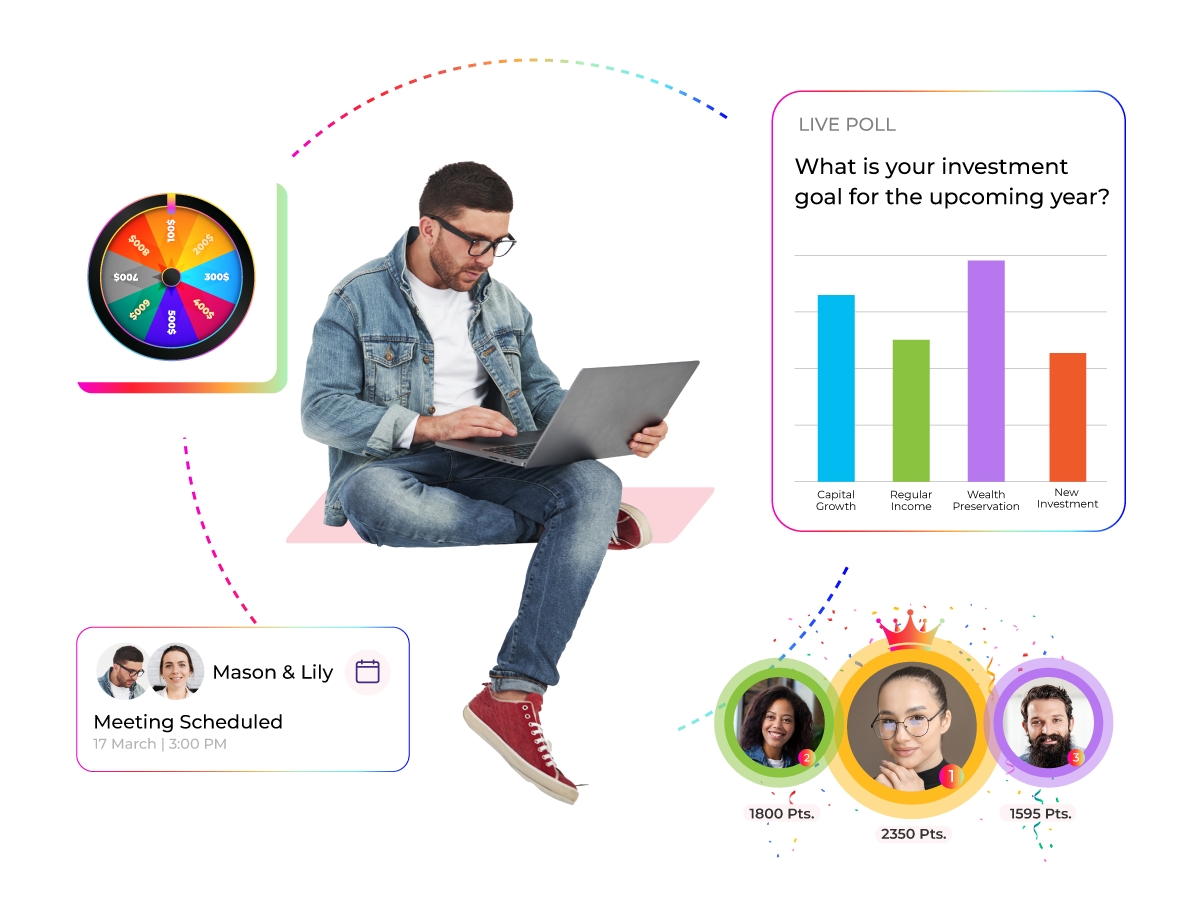 Financial events management platform