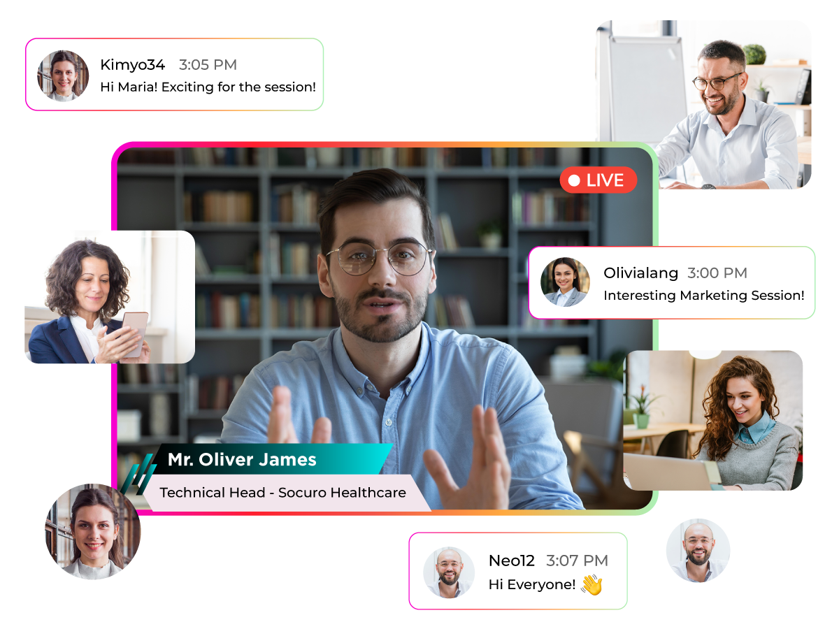 Live Stream Medical Events and Webinars