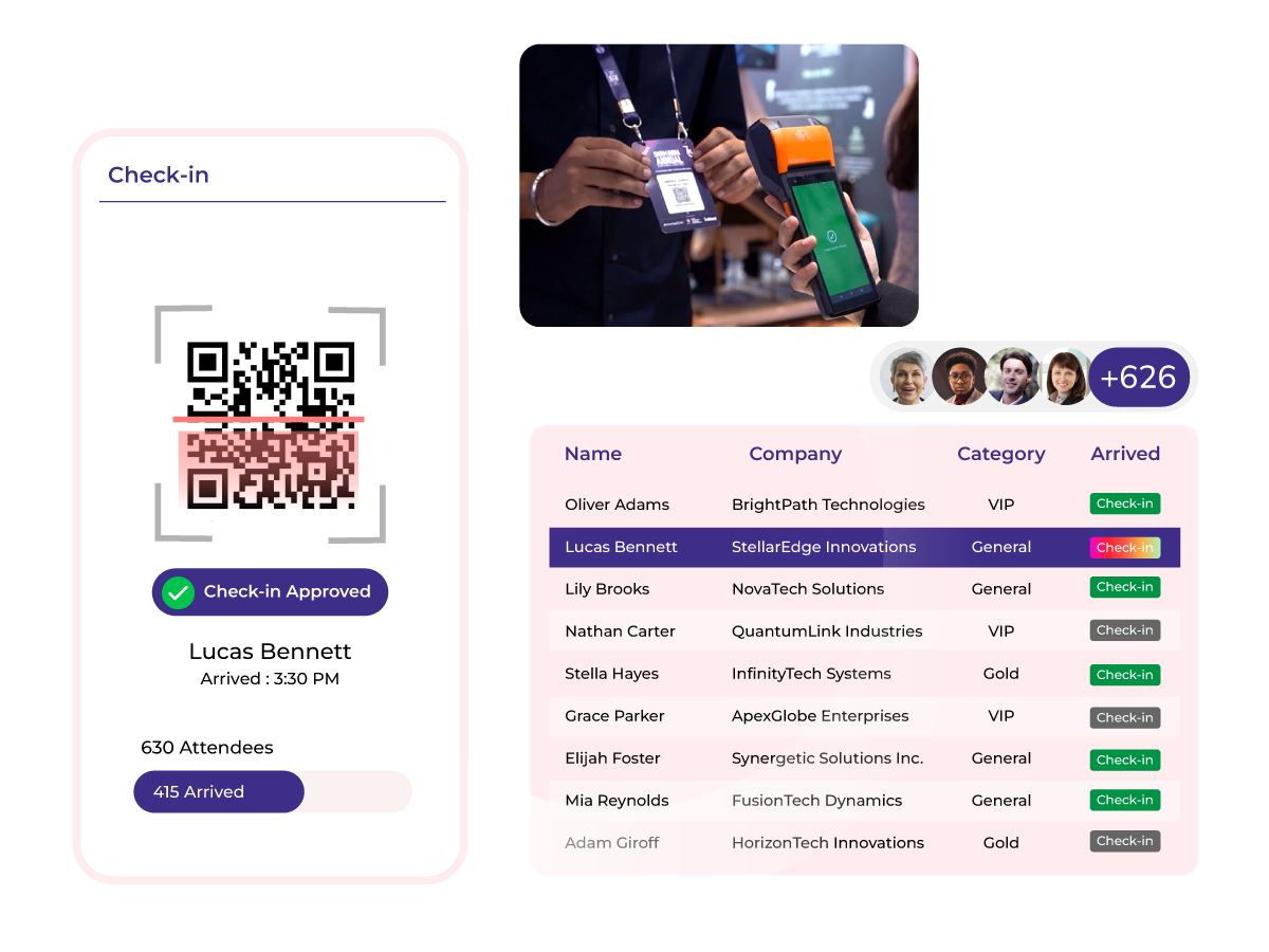 Telecom Event Check-In & Badging Solutions