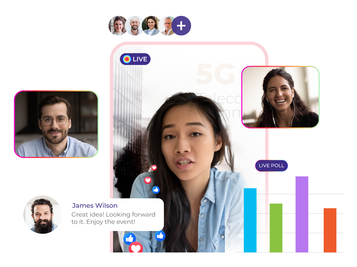 Event networking for telecom events