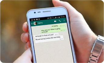 Driven Over WhatsApp Communication