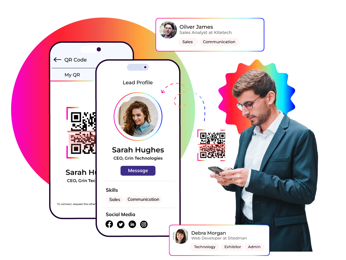 Foster-Lead-Capturing-with-Event-Badge-Scanning