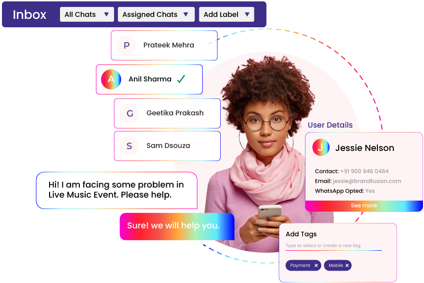 WhatsApp for User Support
